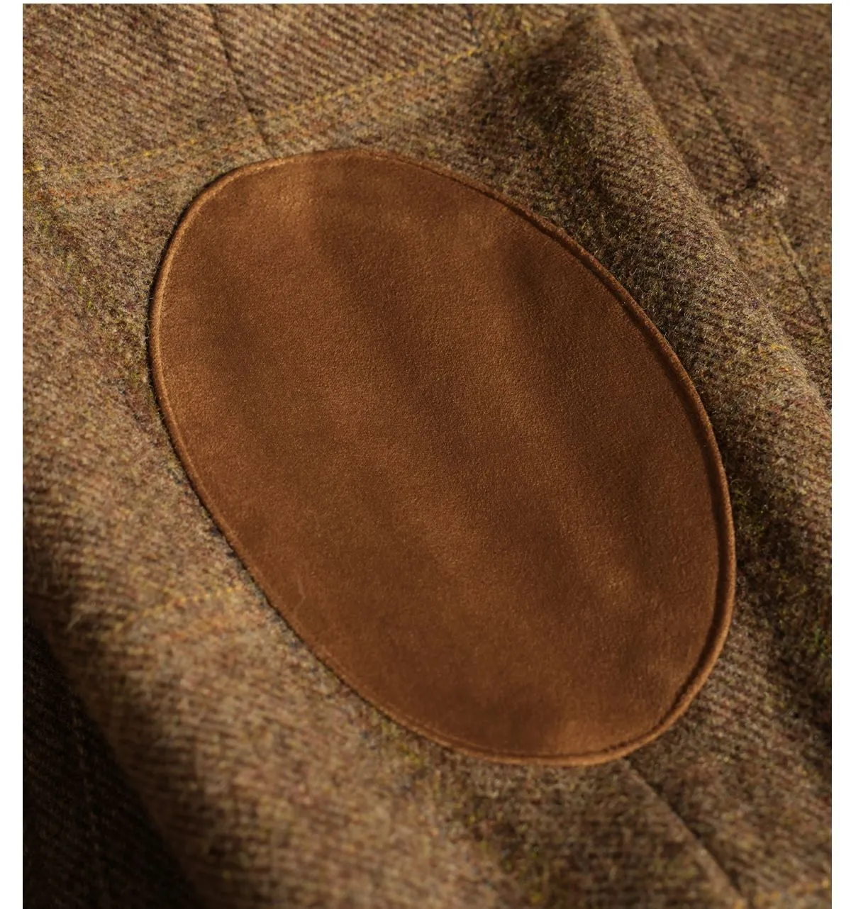 Brown Plaid Wool Blazer