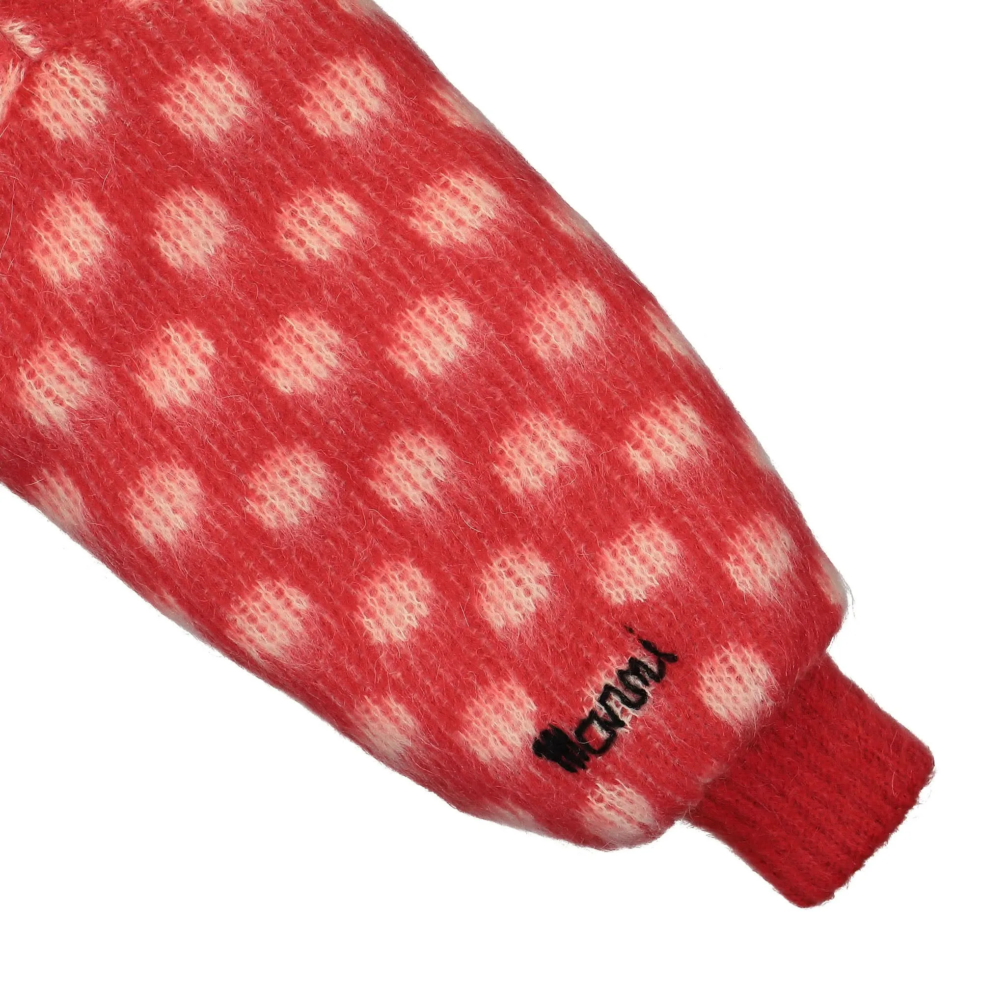 Brushed Dots Fuzzy Wuzzy Padded Jacket