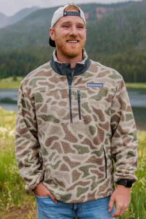 Burlebo Quarter Zip Sherpa