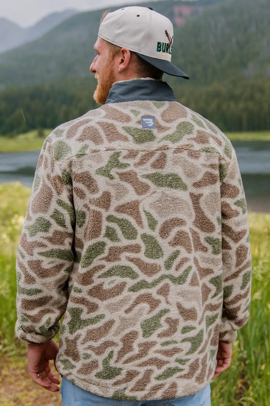 Burlebo Quarter Zip Sherpa