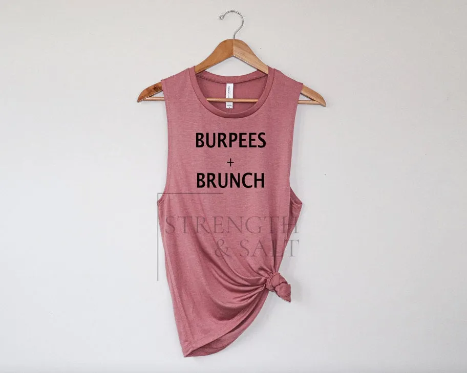 Burpees   Brunch Muscle Tank