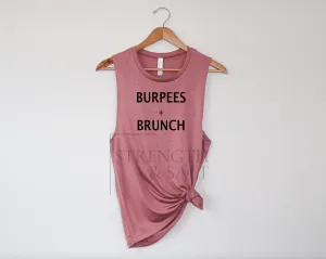 Burpees   Brunch Muscle Tank