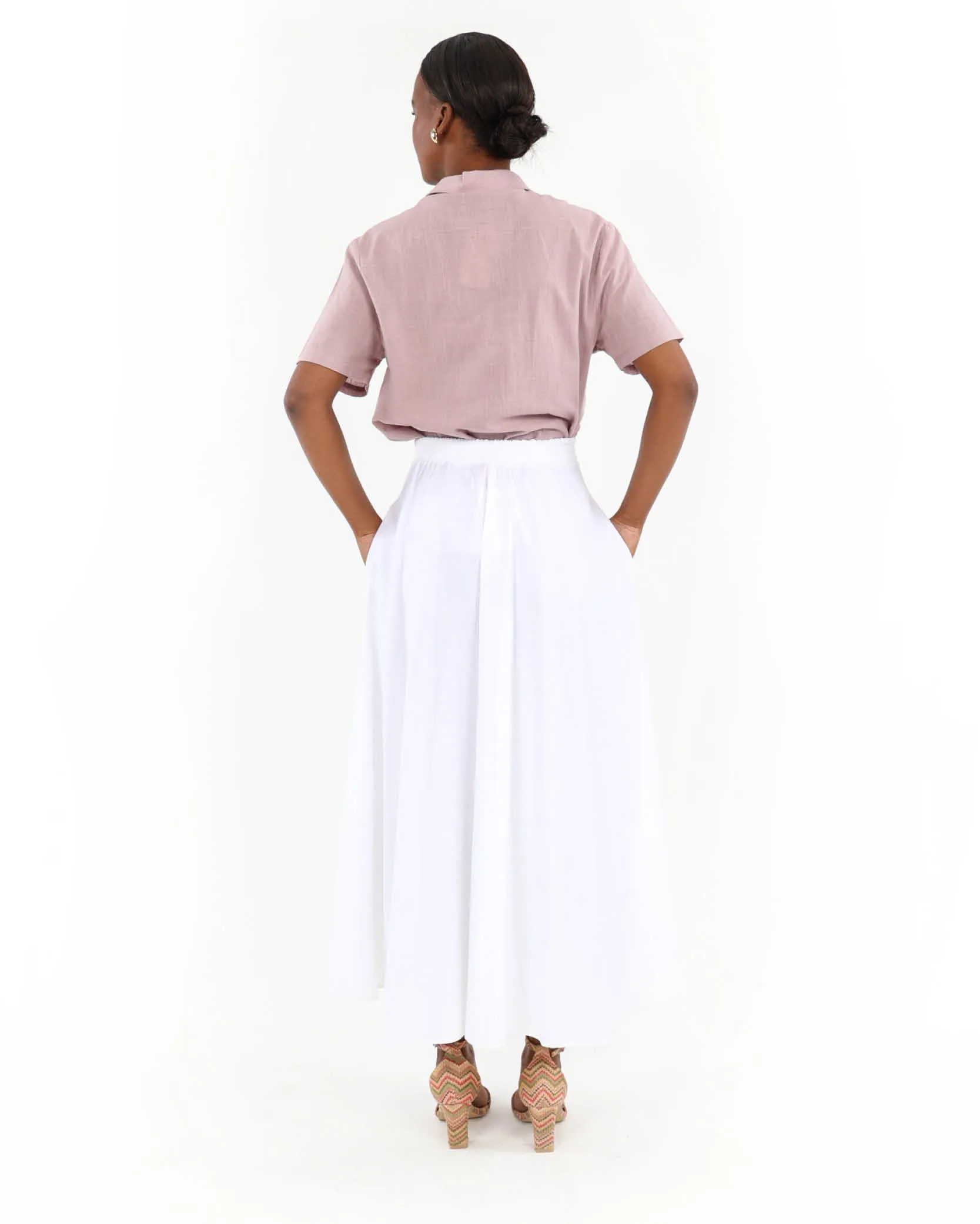Button Through Cotton Shirt
