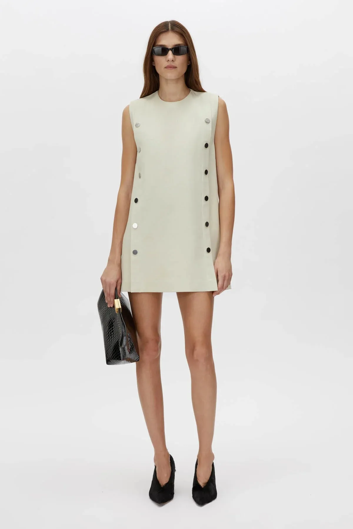 Camilla and Marc Amyris Mini Dress in Summit Green