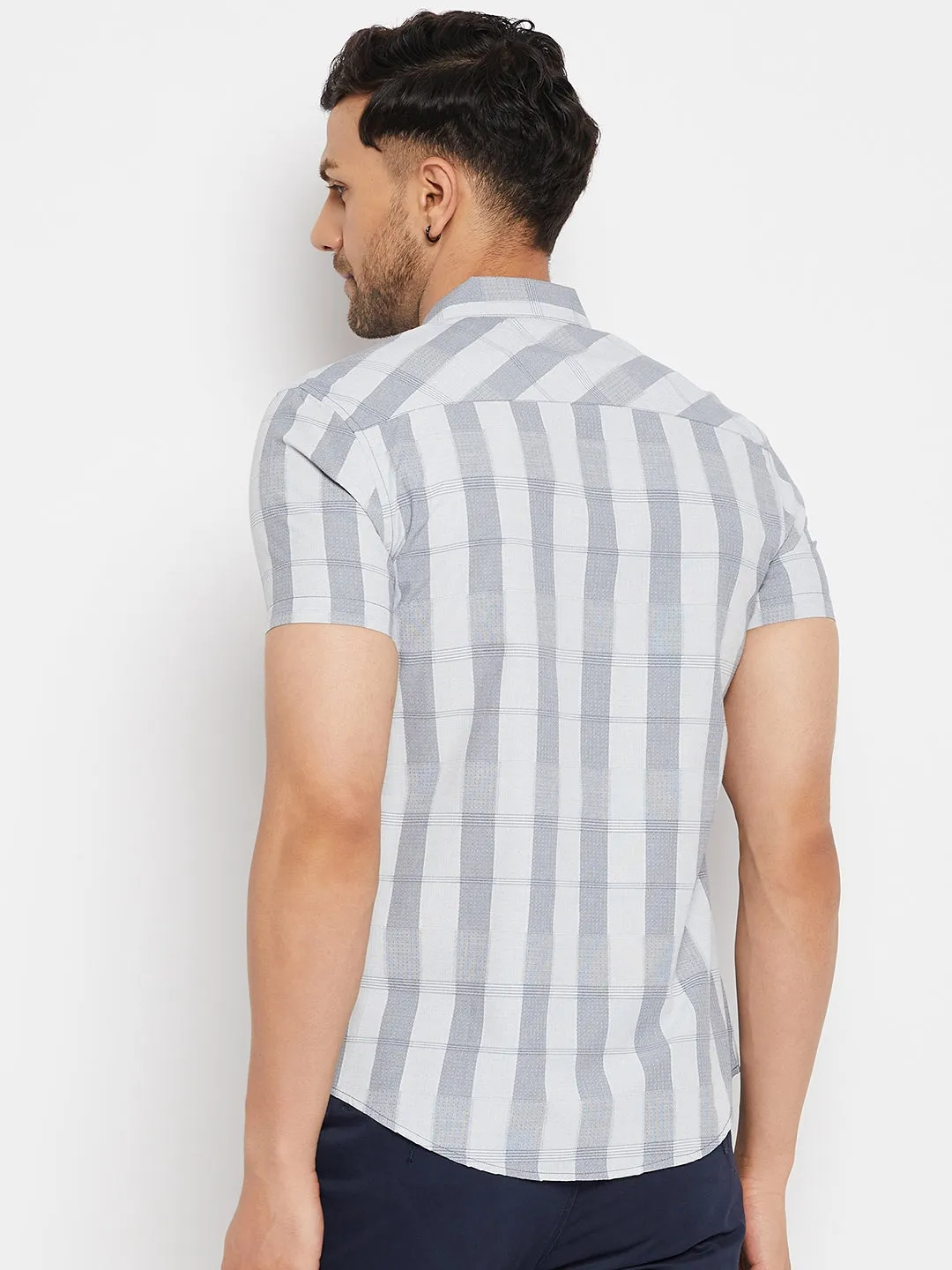 Camla Blue Shirts For Men