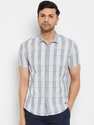Camla Blue Shirts For Men