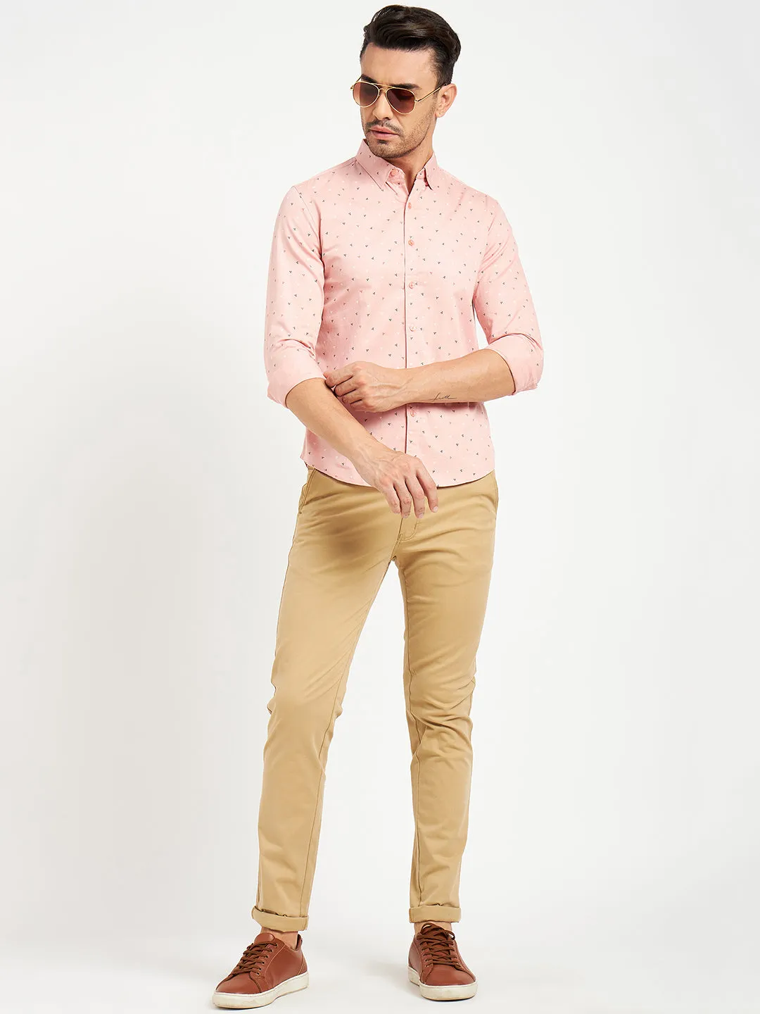 Camla Coral Shirts For Men