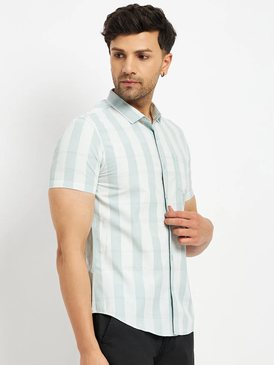 Camla Mint Shirts For Men