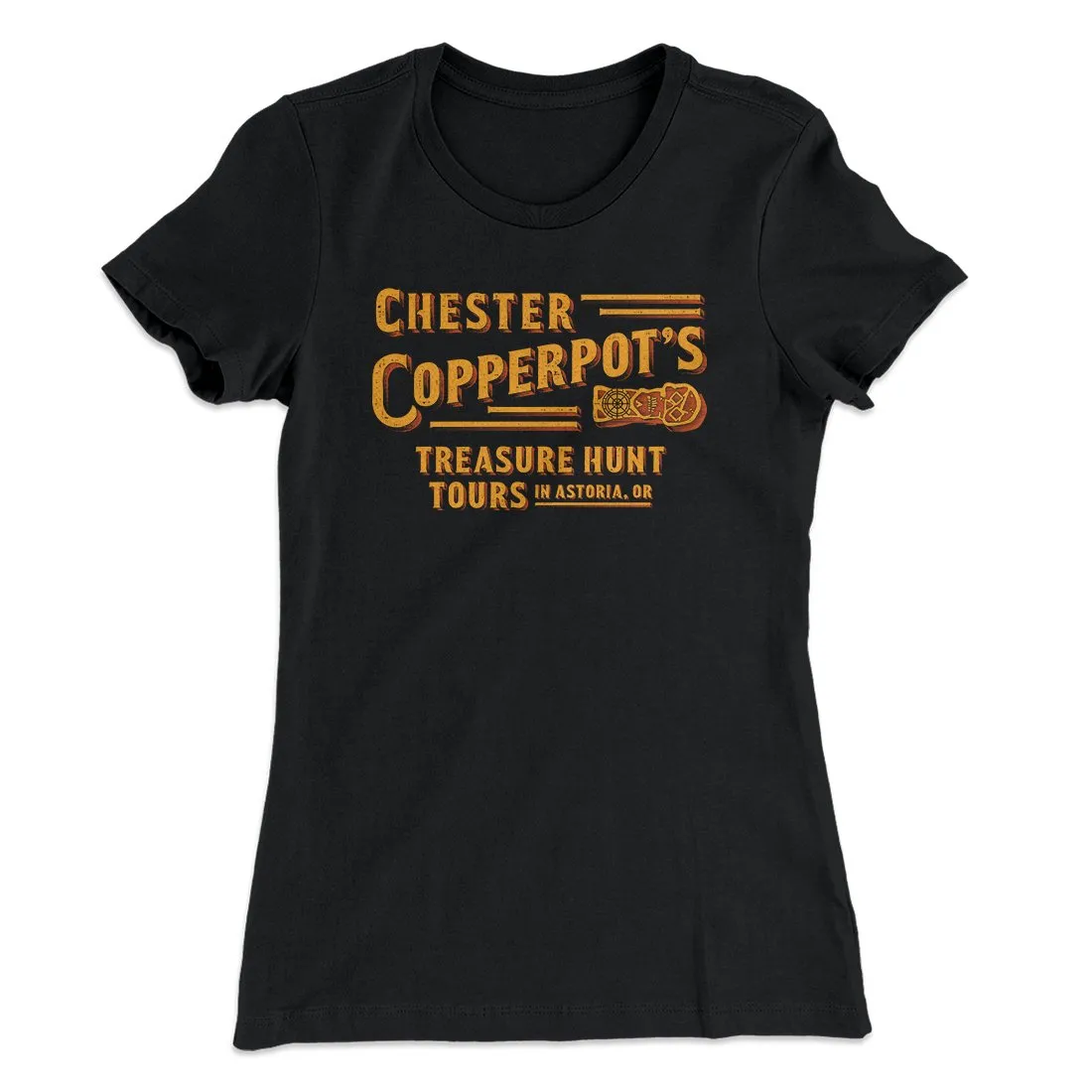 Chester Copperpot's Treasure Hunt Tours Women's T-Shirt