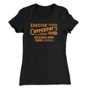 Chester Copperpot's Treasure Hunt Tours Women's T-Shirt