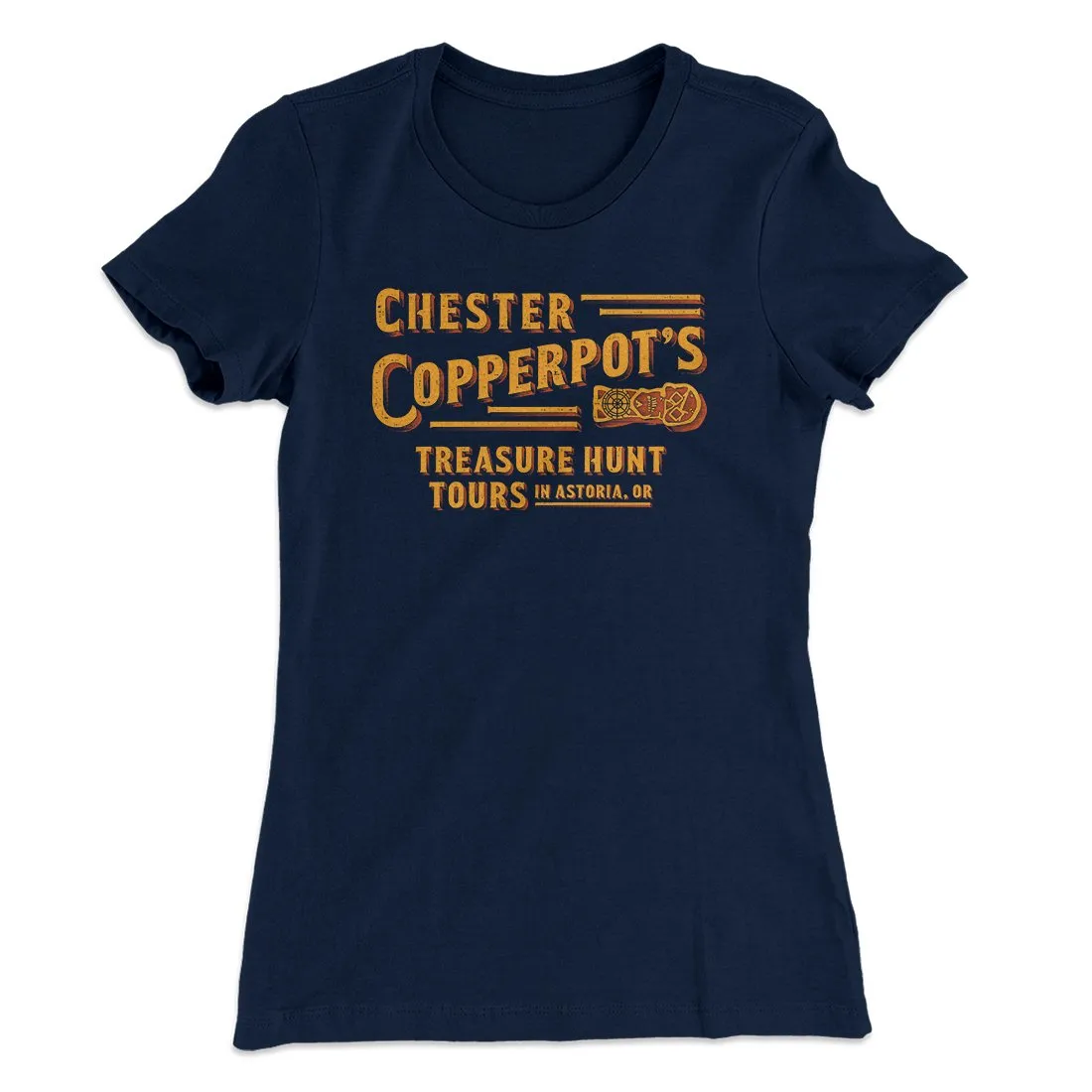 Chester Copperpot's Treasure Hunt Tours Women's T-Shirt