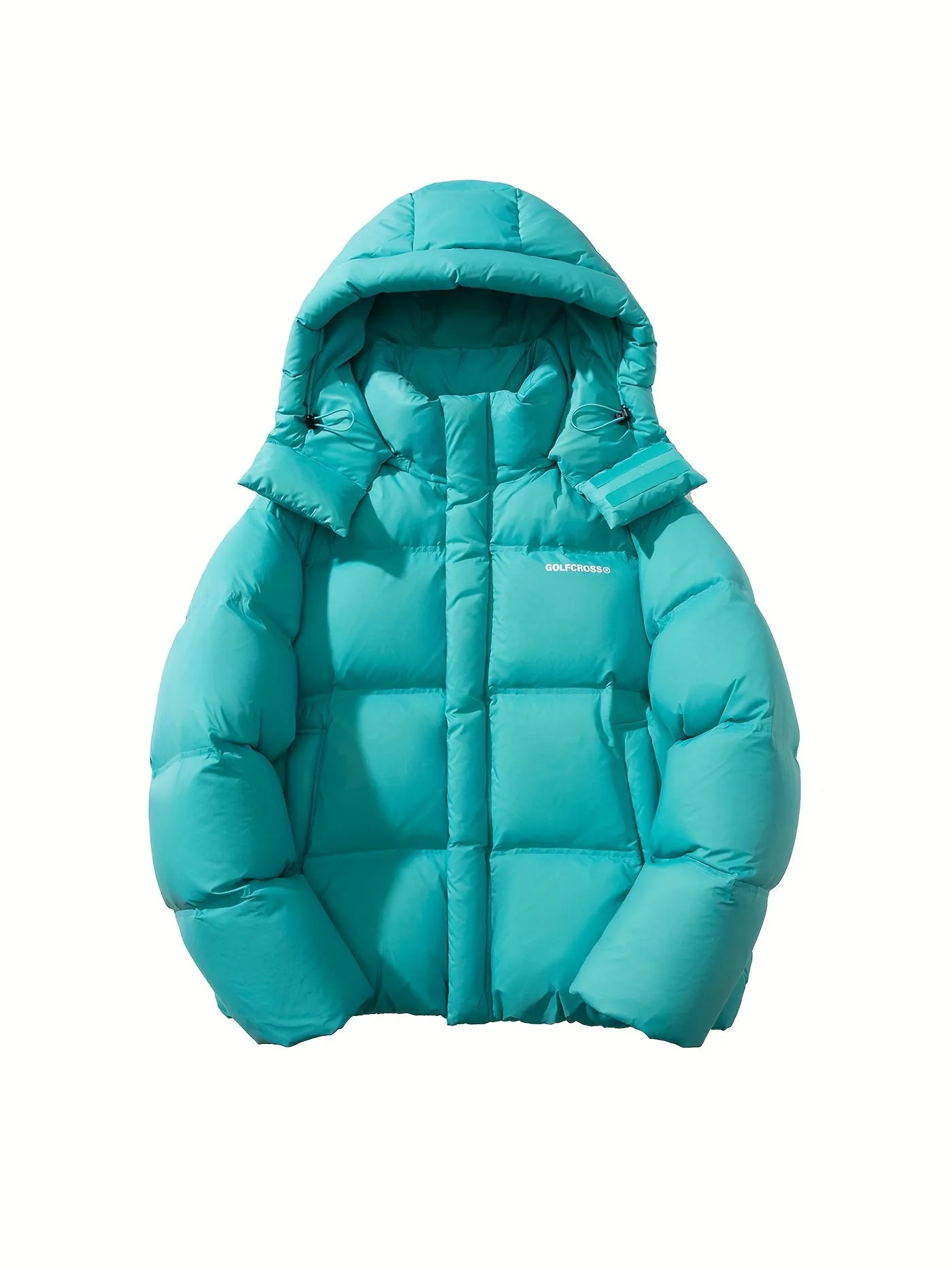 Chic Womens Hooded Jacket Warmth with White Duck Feather