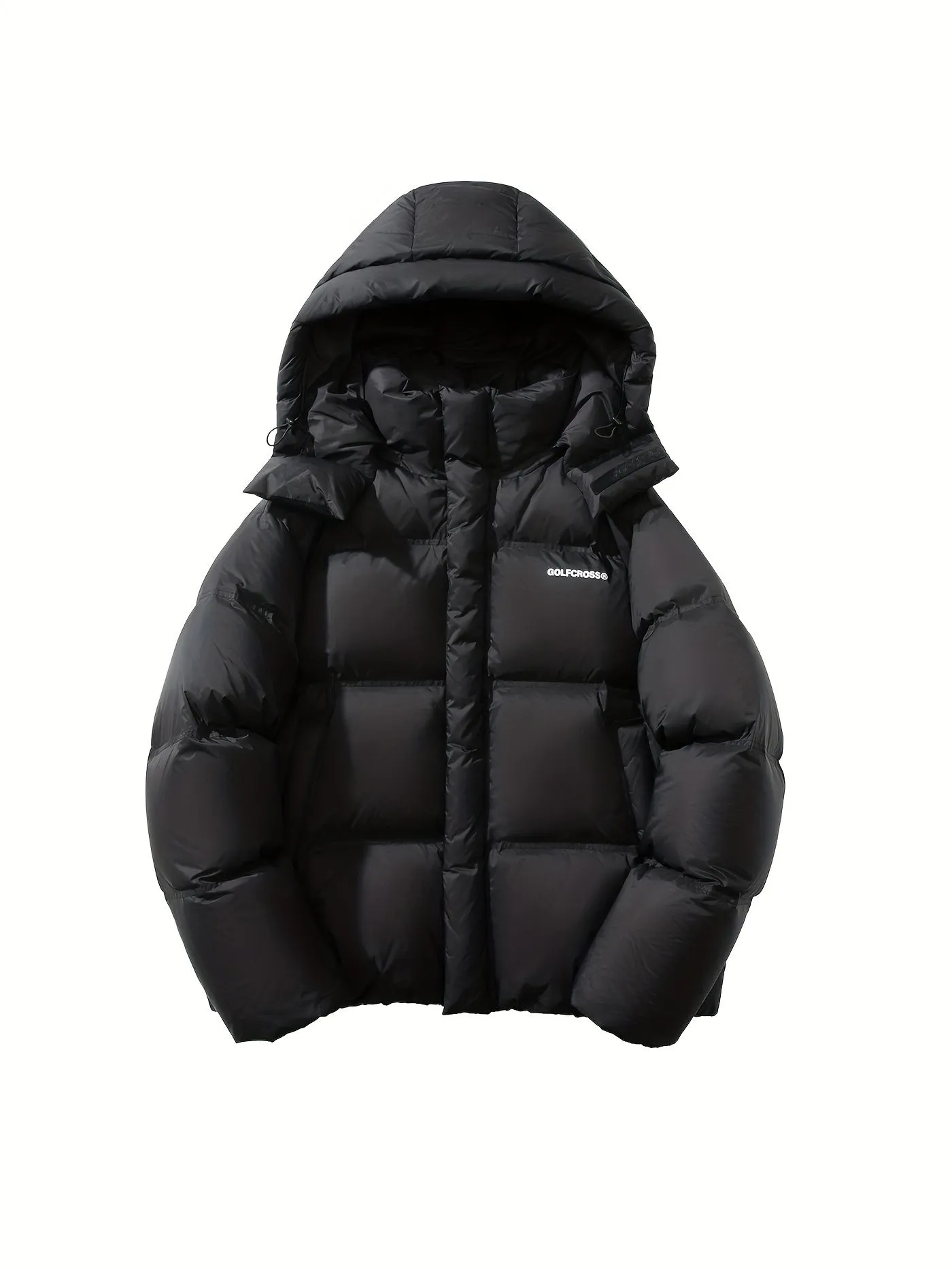 Chic Womens Hooded Jacket Warmth with White Duck Feather