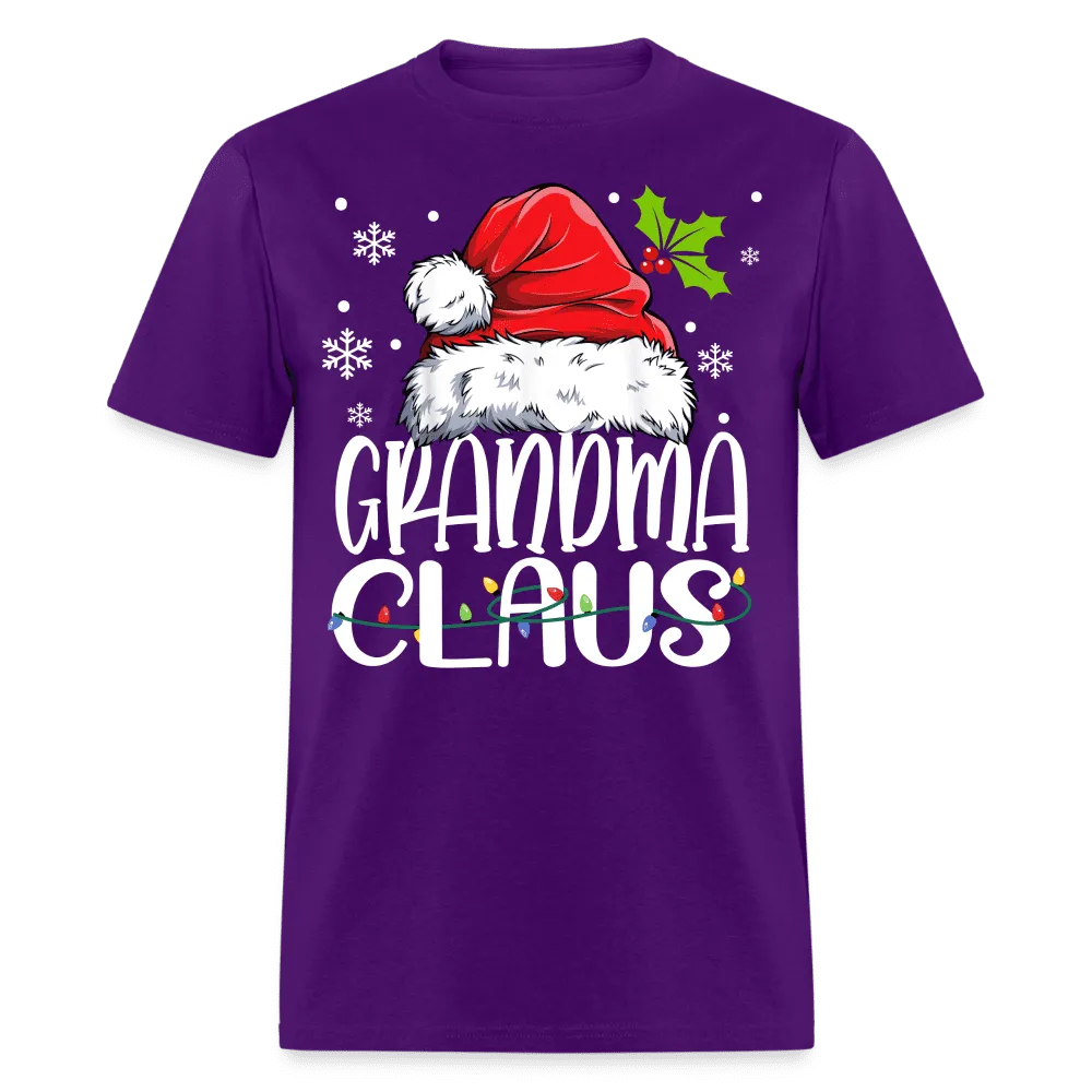 Christmas - Grandma Claus - Family Shirts Men, Woman Christmas T Shirts