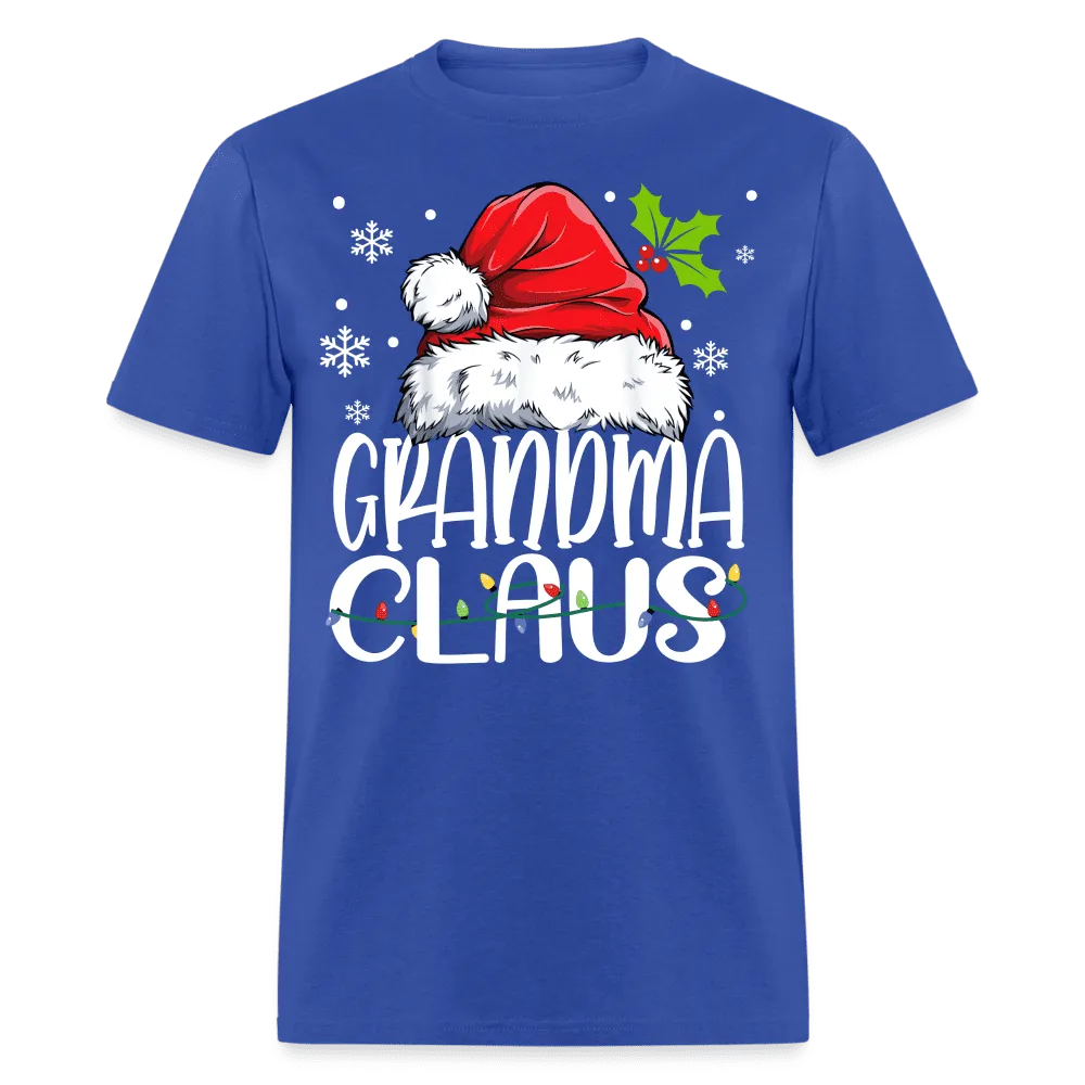 Christmas - Grandma Claus - Family Shirts Men, Woman Christmas T Shirts