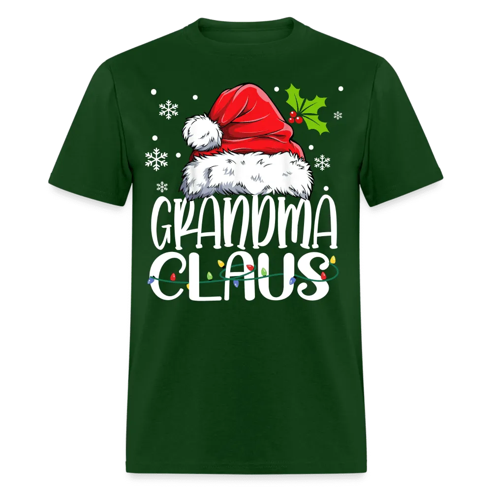 Christmas - Grandma Claus - Family Shirts Men, Woman Christmas T Shirts