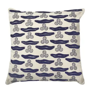 Cintamani 20" Pillow (Indigo)