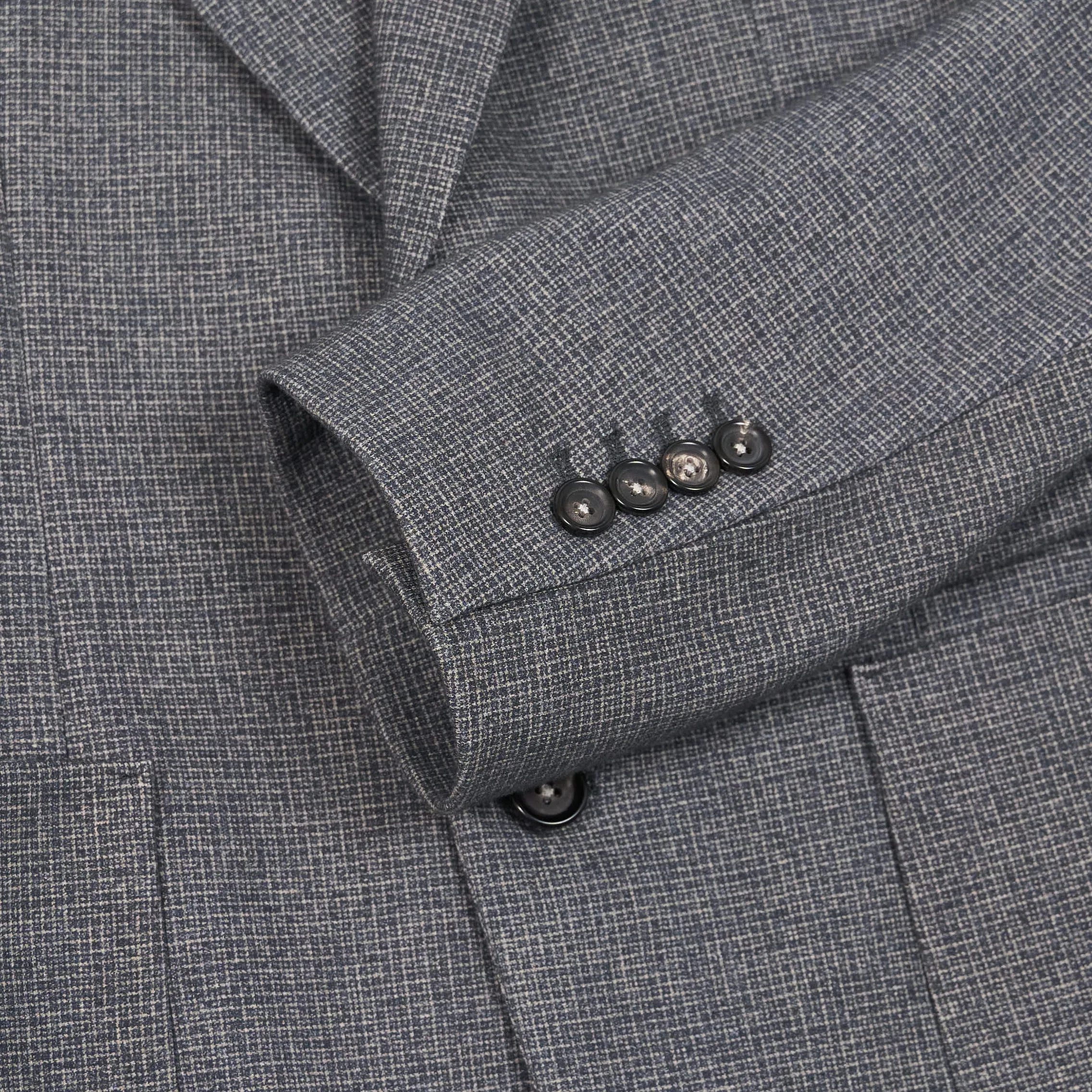 Circolo 1901 Man Navyblue/ Lightgrey Printed Blazer