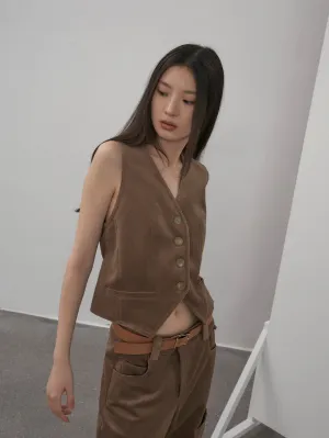 Contemporary Vest & Pants Suit