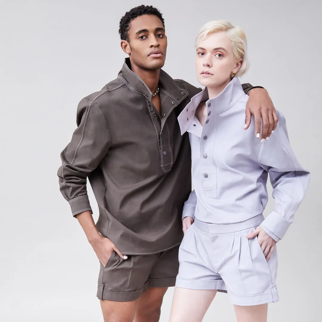 CORSY TOP QUICKSILVER BLUE