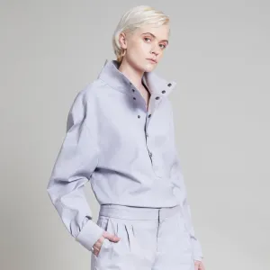 CORSY TOP QUICKSILVER BLUE