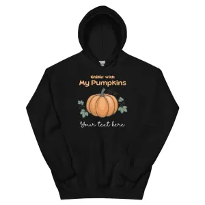 Cozy Pumpkins Hoodie for Trendy Unisex Vibes