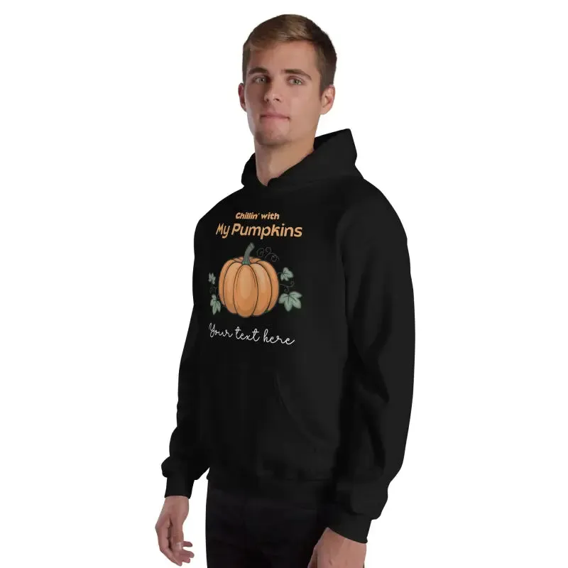 Cozy Pumpkins Hoodie for Trendy Unisex Vibes