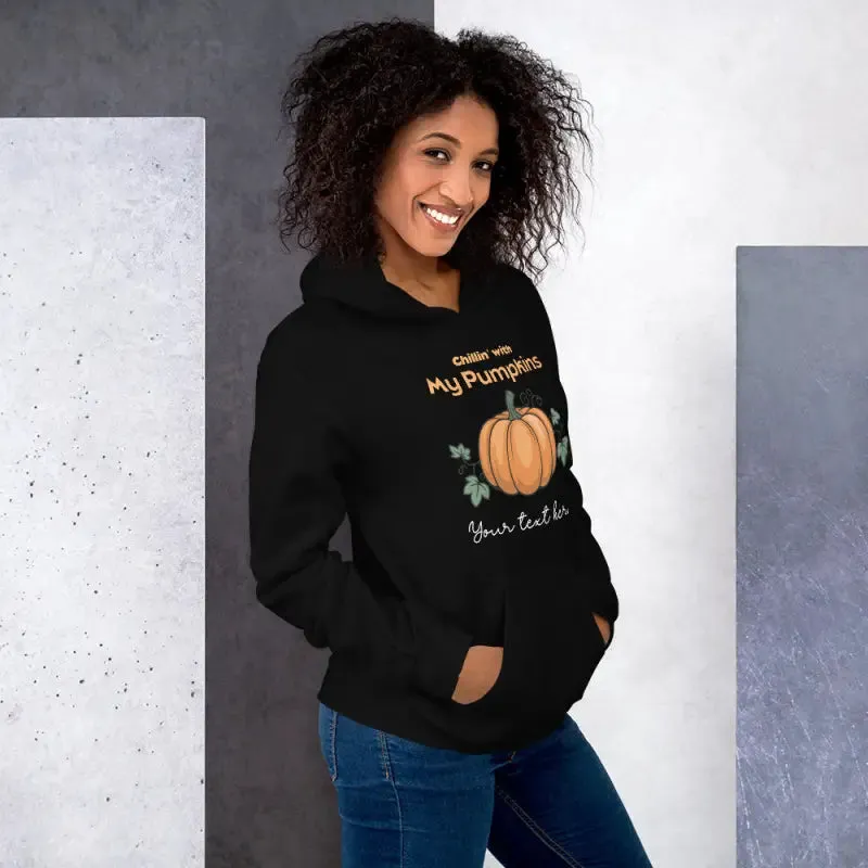 Cozy Pumpkins Hoodie for Trendy Unisex Vibes