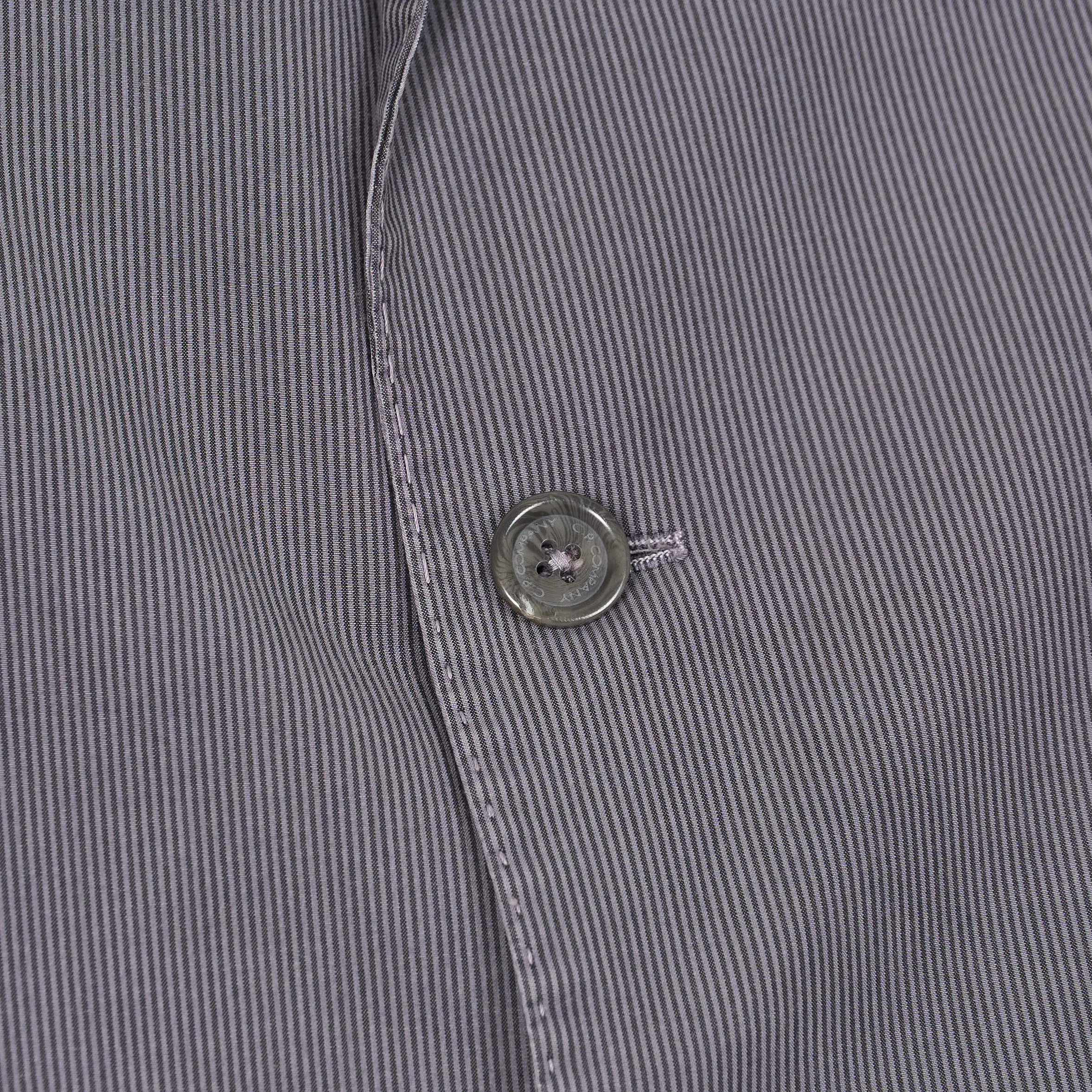 C.P. Company 3 Button Lightweight Striped Cotton Blazer