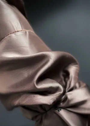 Cupro Light Twill Lining, Chocolate