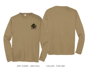 CUSTOM 175th CPT Hi-Tech Performance Unisex LS Tee - 8Wv7Hm