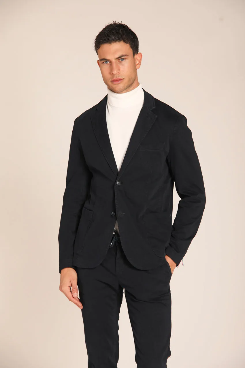 Da Vinci men's blazer in gabardine regular fit