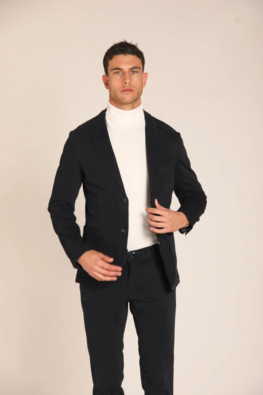 Da Vinci men's blazer in gabardine regular fit