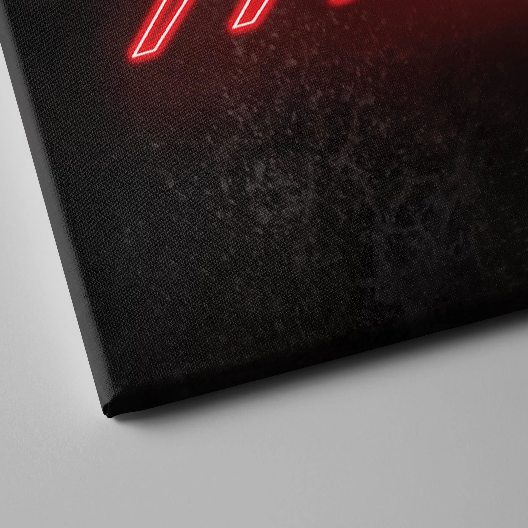Damian Lillard Neon Canvas Art | Blazers Wall Decor