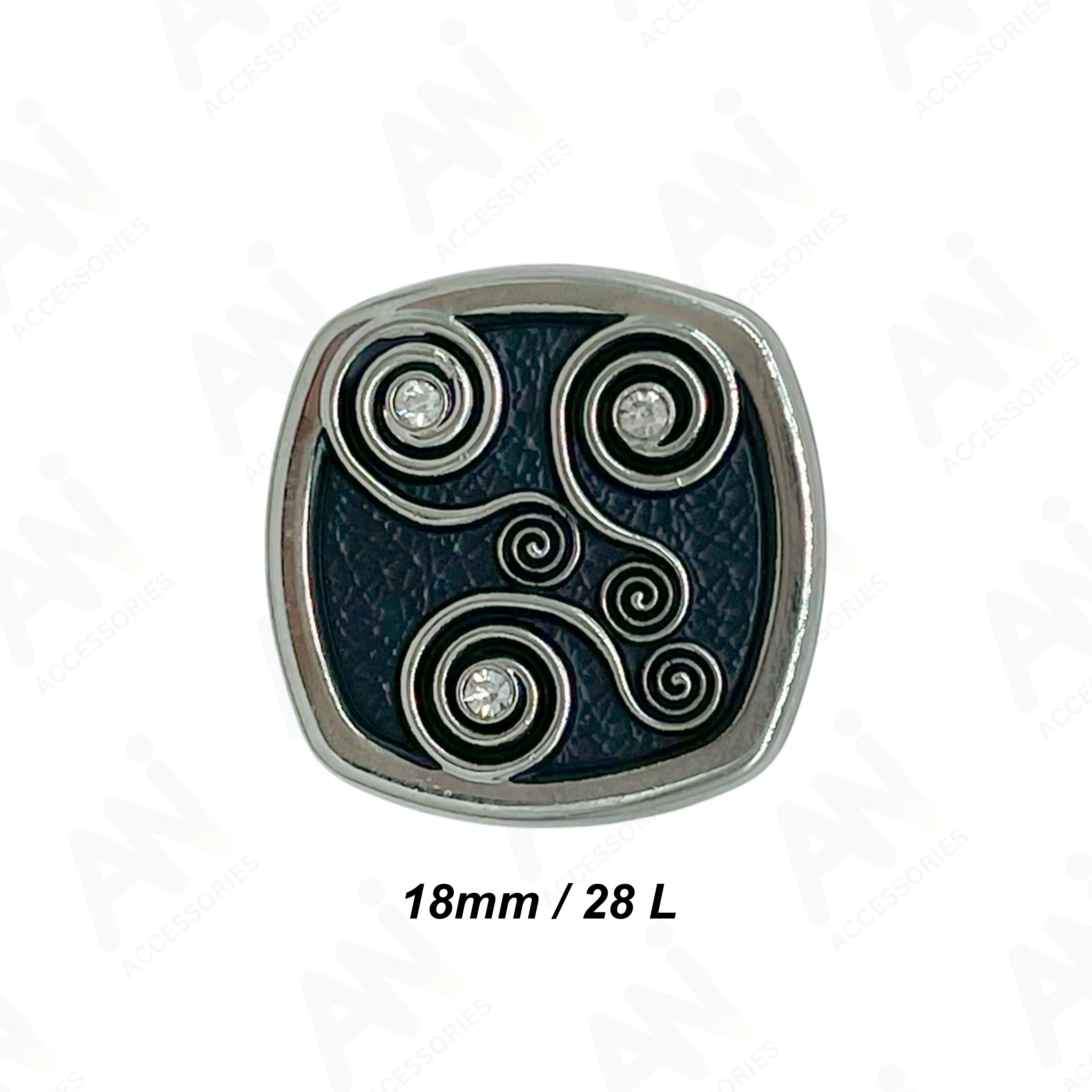 Decorative Pearl Apparel Metal Buttons