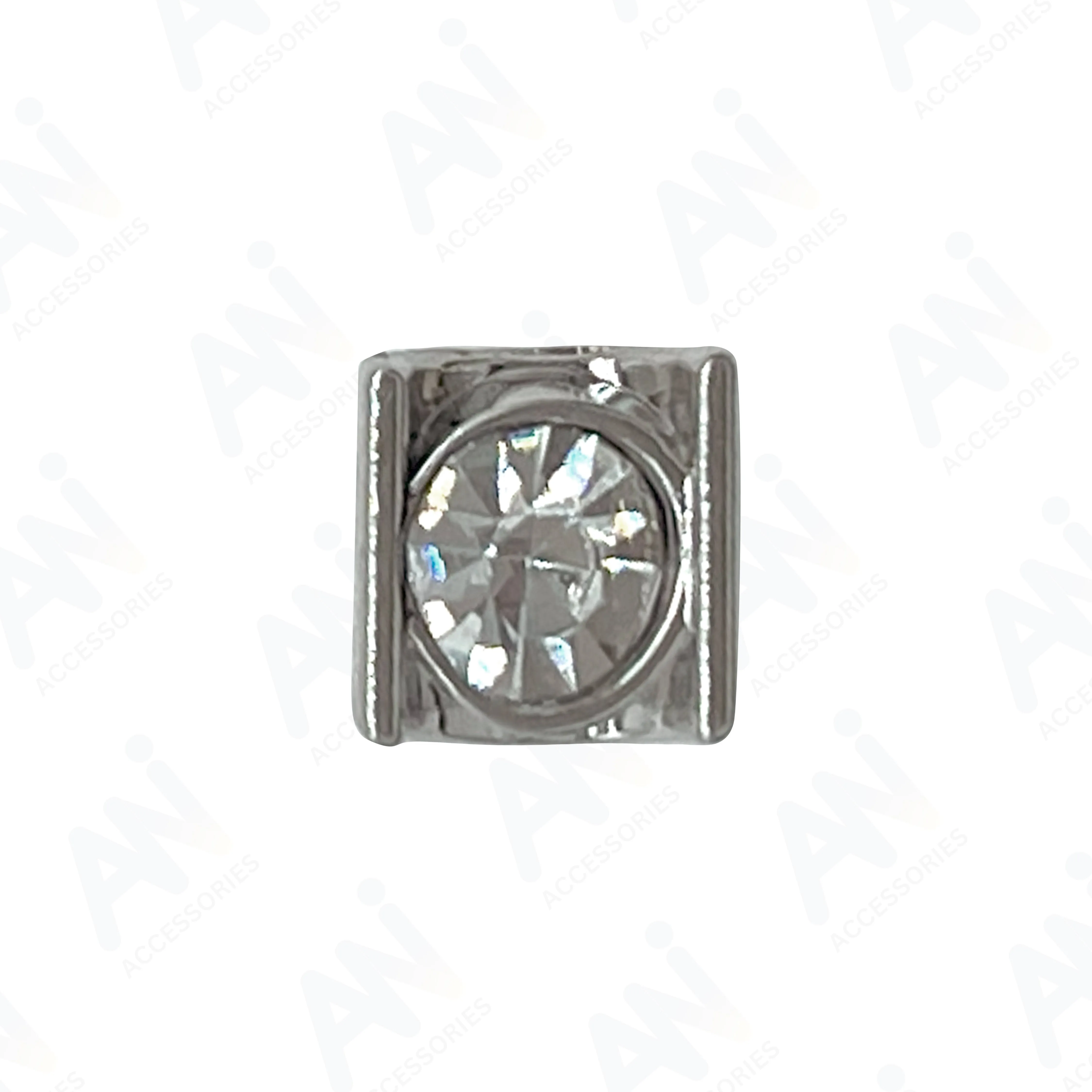 Decorative Square Metal Button for shirt