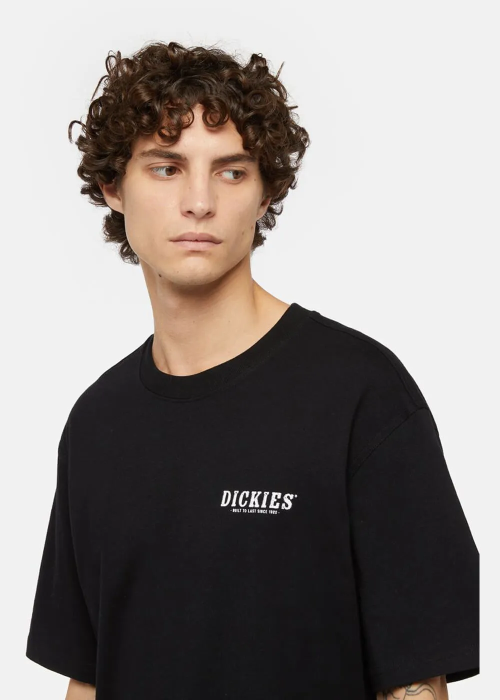 Dickies Mens Script T-Shirt Black