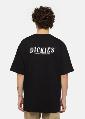 Dickies Mens Script T-Shirt Black