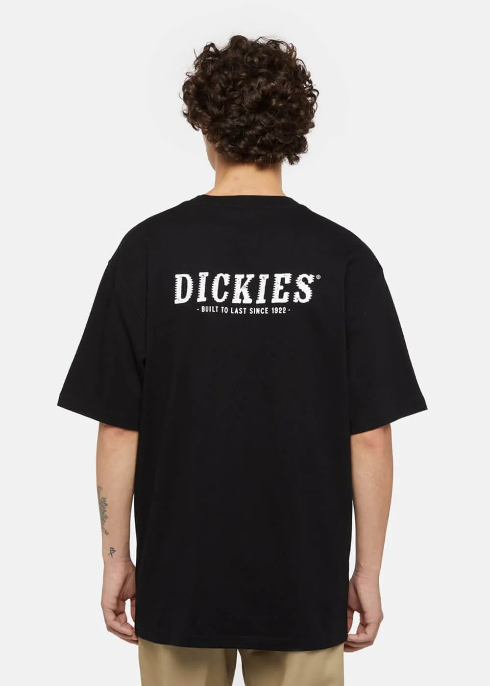 Dickies Mens Script T-Shirt Black