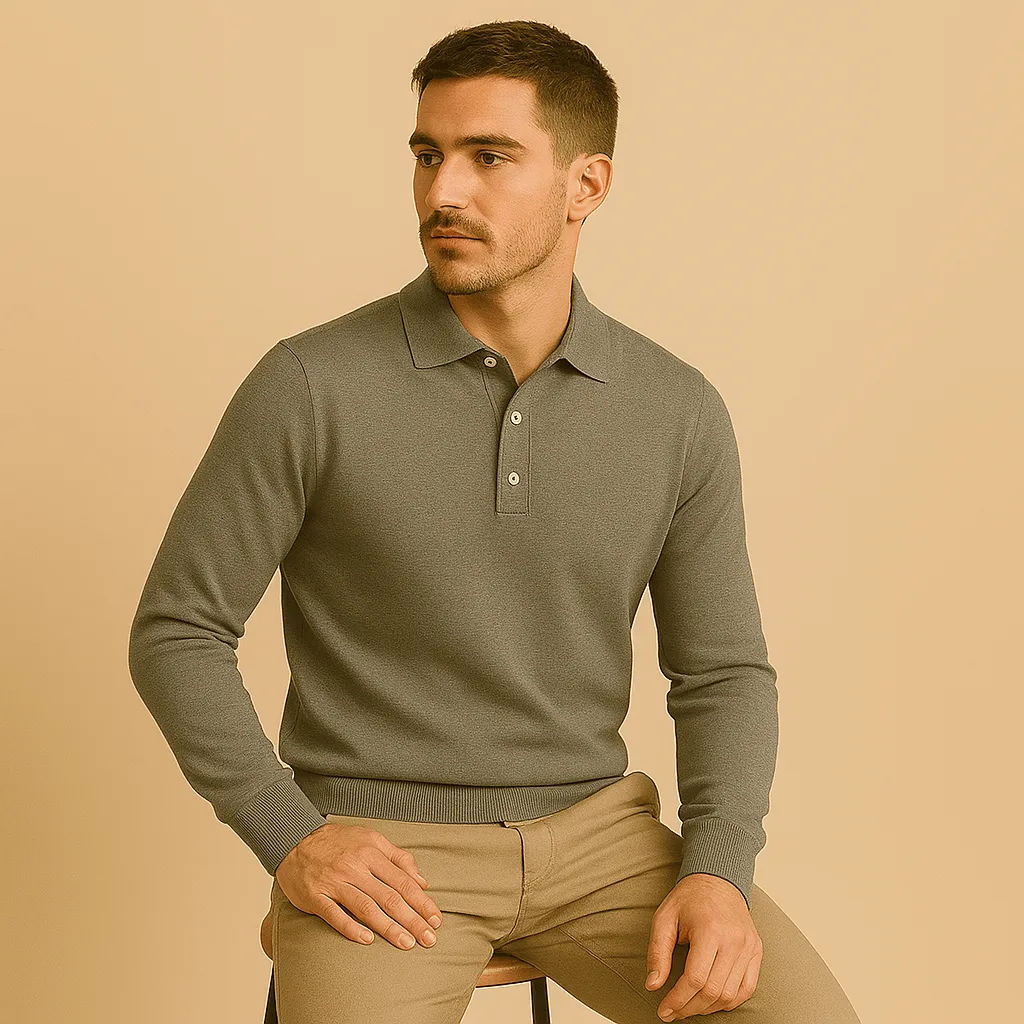 Domoir | Soft Structure Polo Shirt