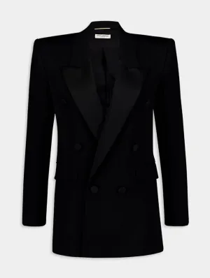 Double-Breasted Tuxedo Jacket