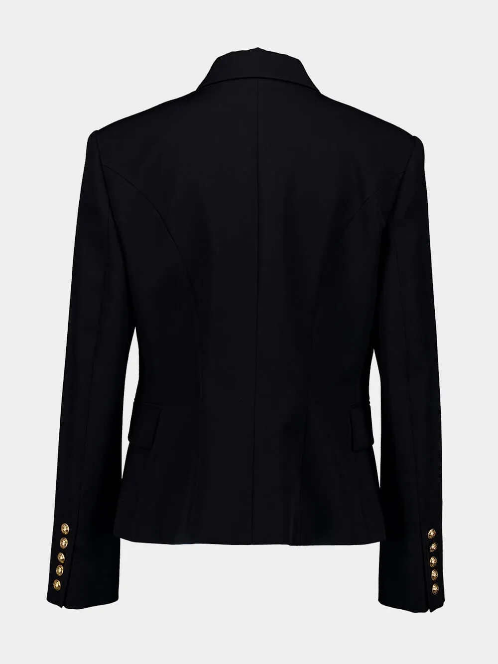 Double Breasted Wool Blazer