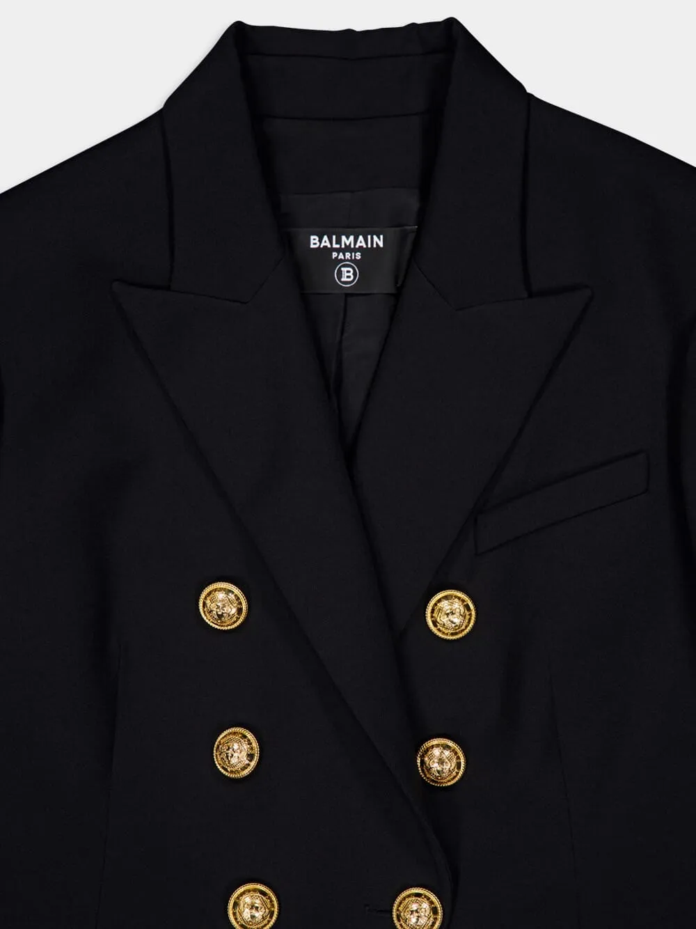 Double Breasted Wool Blazer