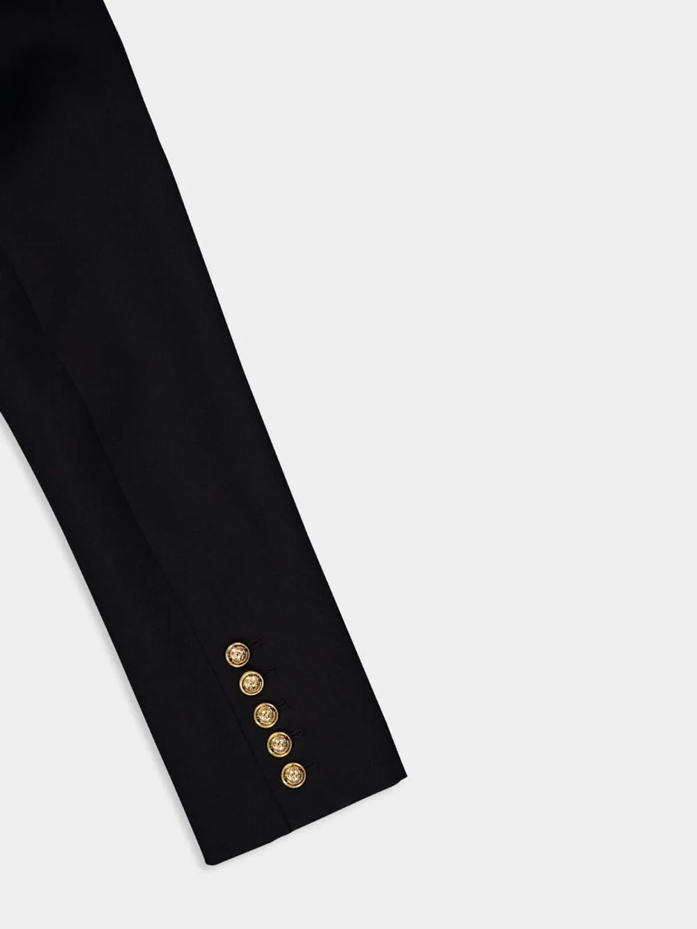 Double Breasted Wool Blazer