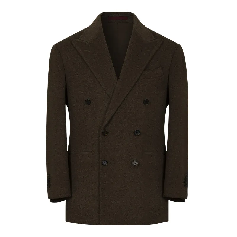 Double-Breasted Wool Suit