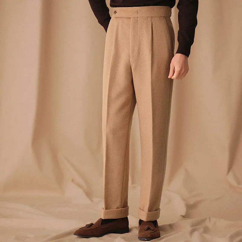 Double-Breasted Wool Suit