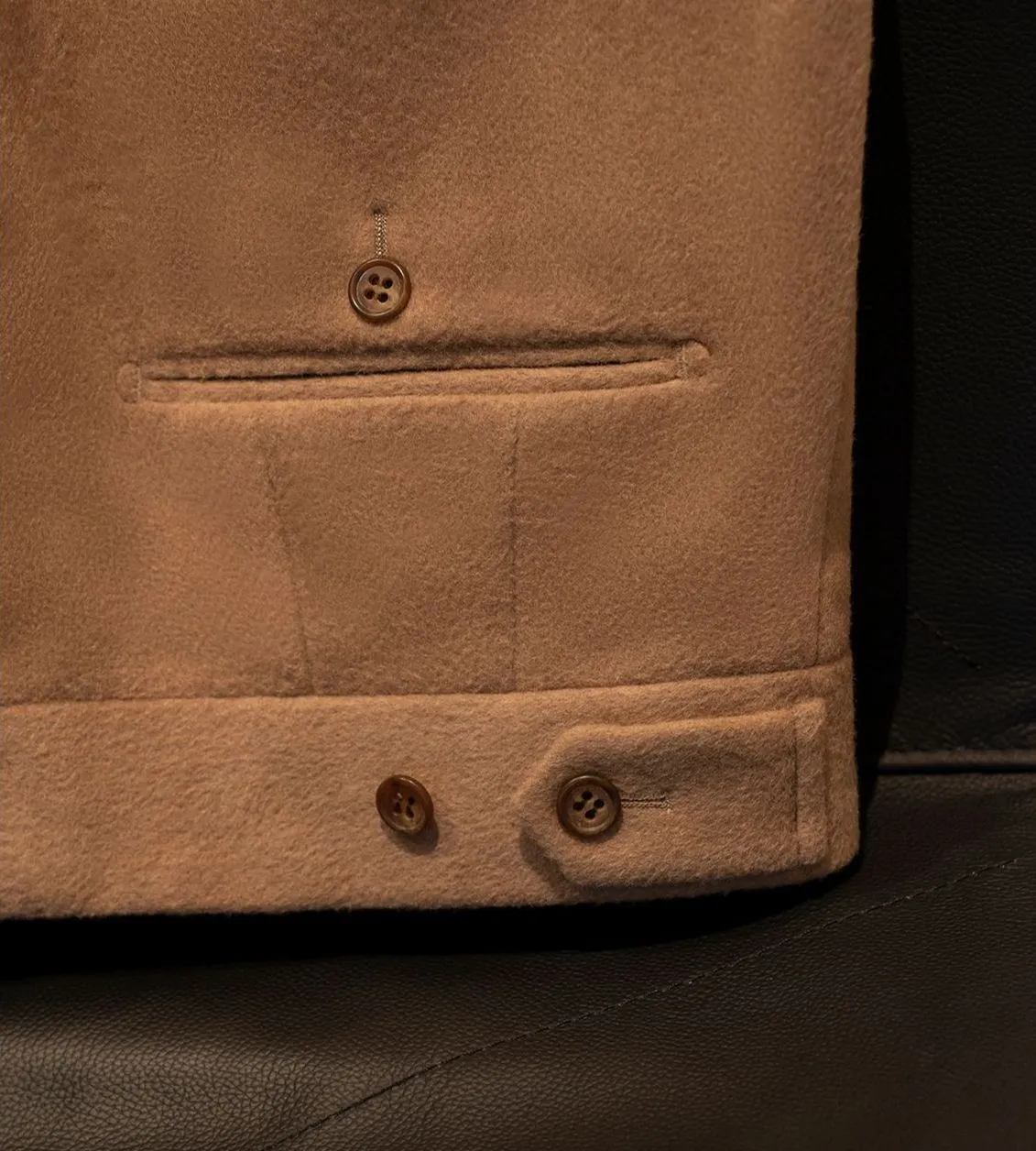 Double-Breasted Wool Suit