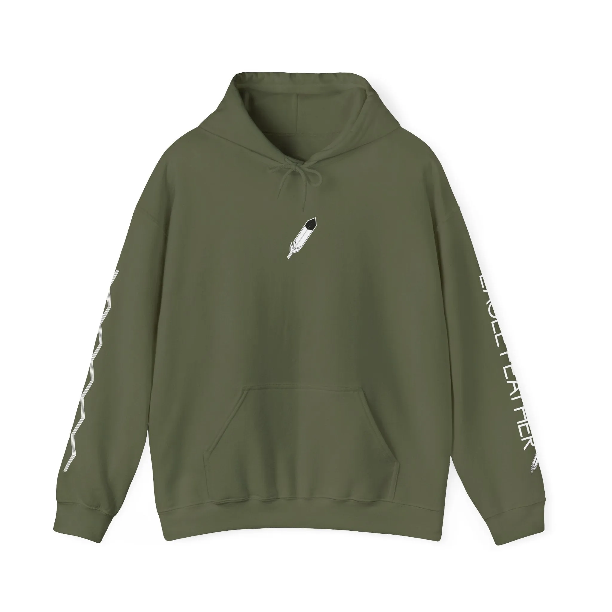 Eagle Feather Logo Hoodie