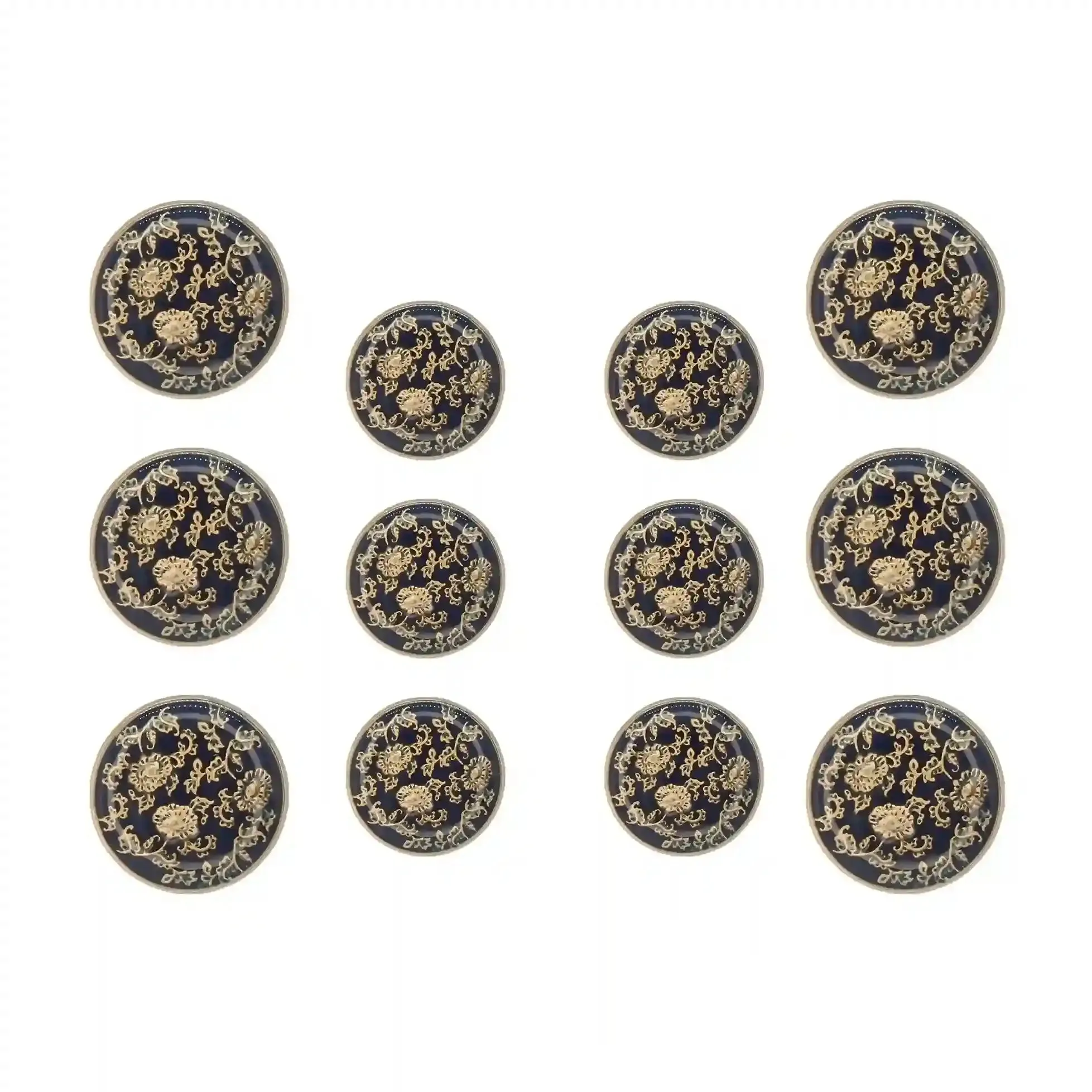 Elegant Floral Style Buttons