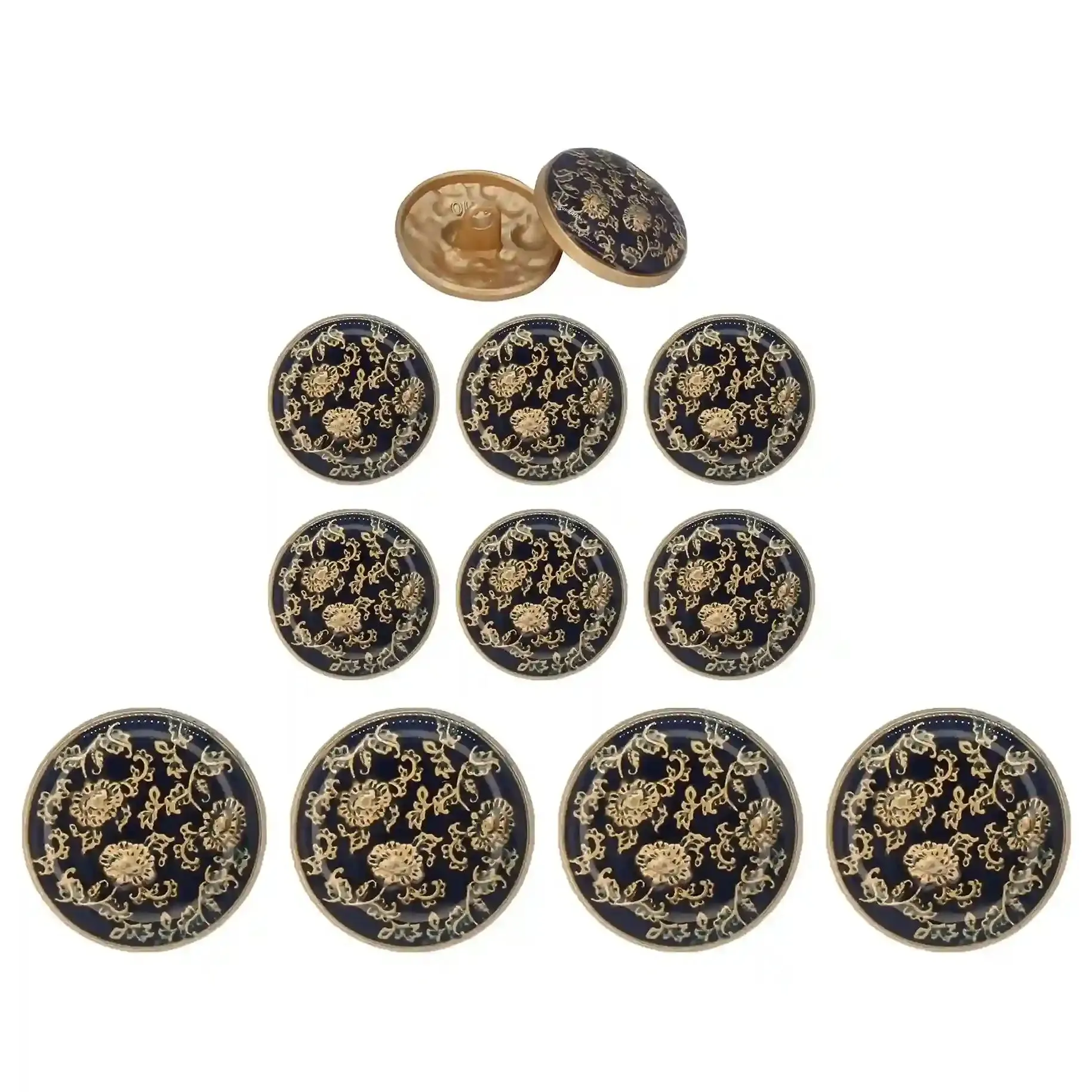 Elegant Floral Style Buttons